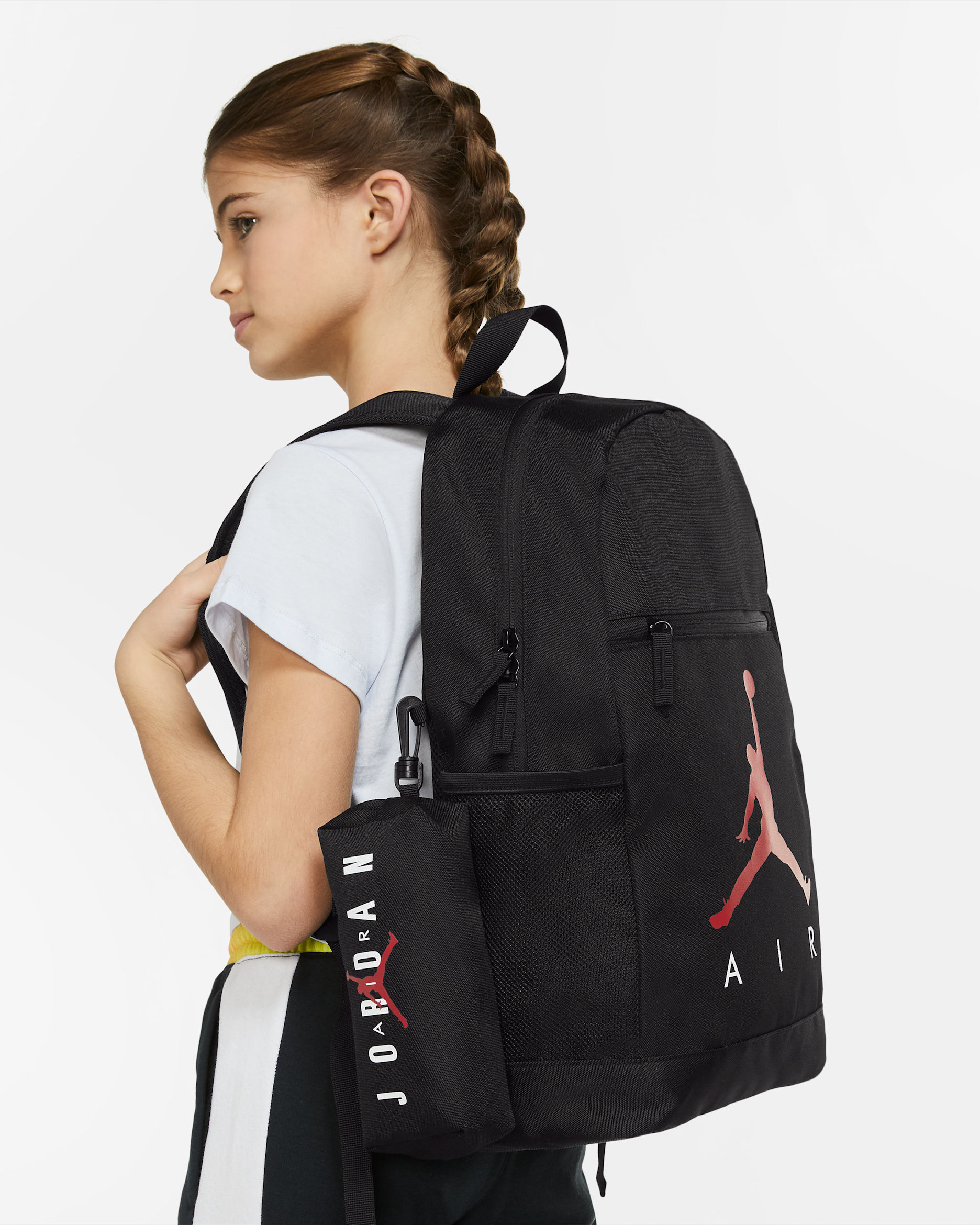 Jordan ブラックリュック Jordan Air School Big Kids' Backpack (17L). Nike.com
